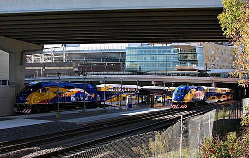Target Field station